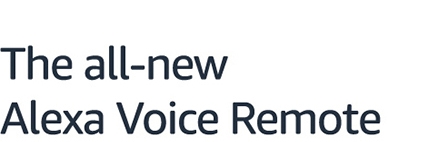 All-New Alexa Voice Remote