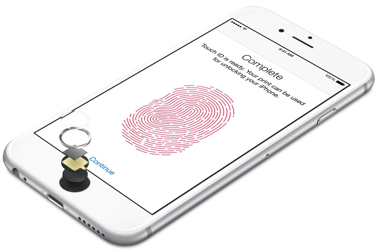 Image result for iphone 6 Touch ID