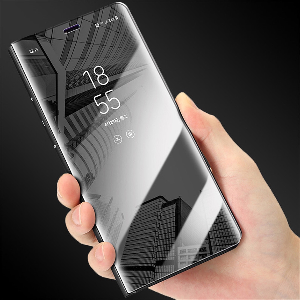 Mirror Flip Case For Samsung s8 s9 plus 01