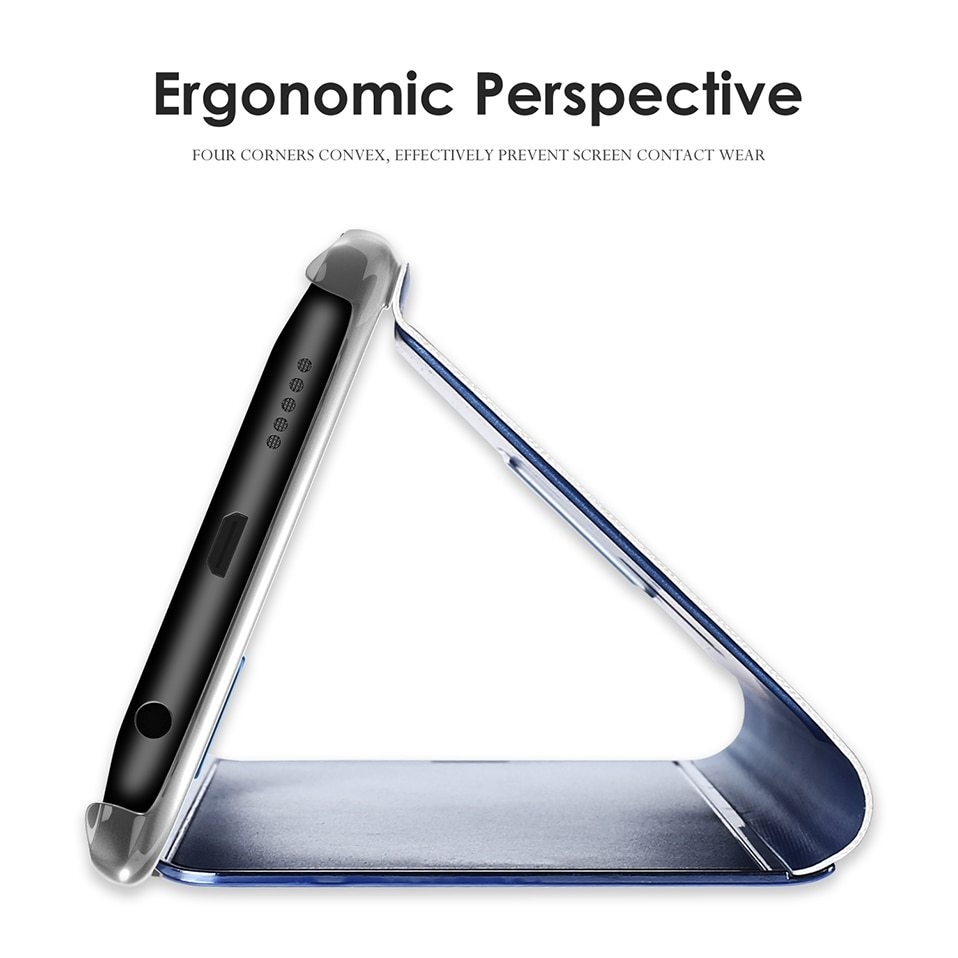 Mirror Flip Case For Samsung s8 s9 plus 04