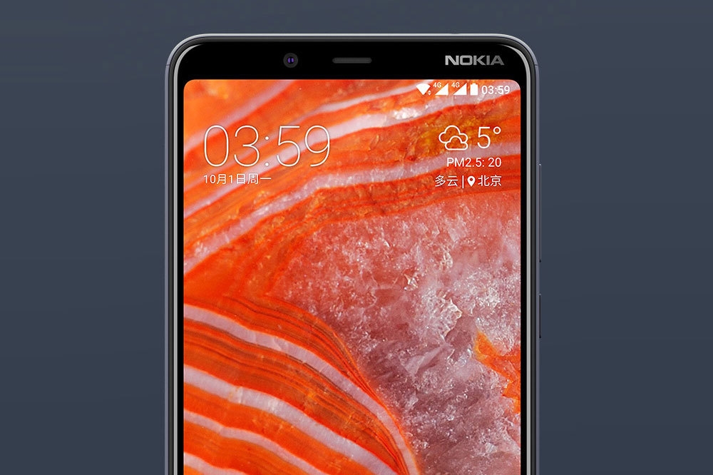 Nokia 3.1 Plus 4G Phablet 6.0 inch Android 8.1 MTK 6762 ( Helio P22 ) Octa Core 2.0GHz 3GB RAM 32GB ROM 13.0MP + 5.0MP Rear Camera Fingerprint Sensor 3500mAh Built-in