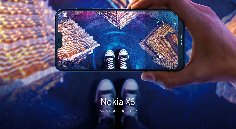 NOKIA X6 4G Phablet 5.8 inch Android 8.1 Qualcomm Snapdragon 636 Octa Core 1.8GHz 6GB RAM 64GB ROM 16.0MP + 5.0MP Rear Camera Fingerprint Sensor 3060mAh Built-in