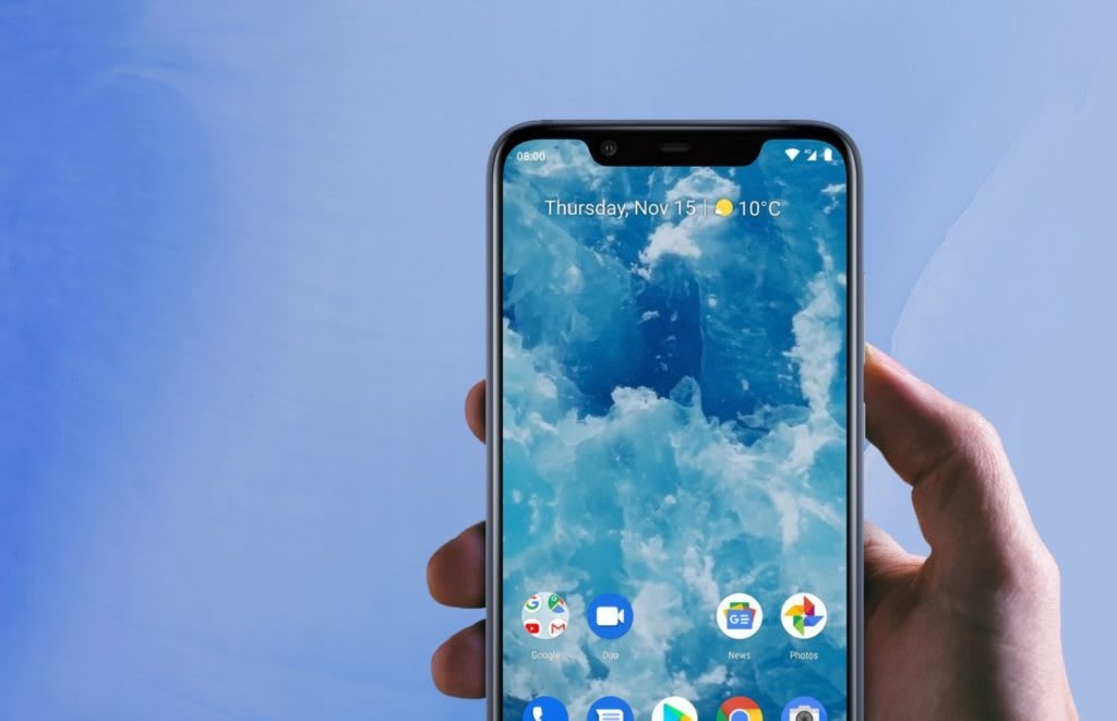 Nokia 8.1 Android One Software