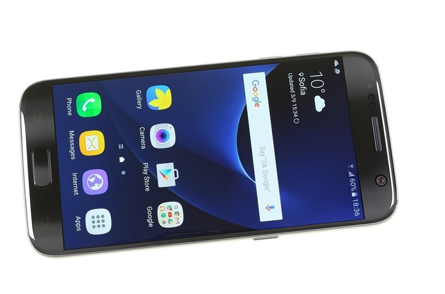 Refurbished Samsung Galaxy S7 4+32GB Mobile Phone Octa-core 12MP dual Sim 4G LTE Cell Phone black 4+32g single sim 2