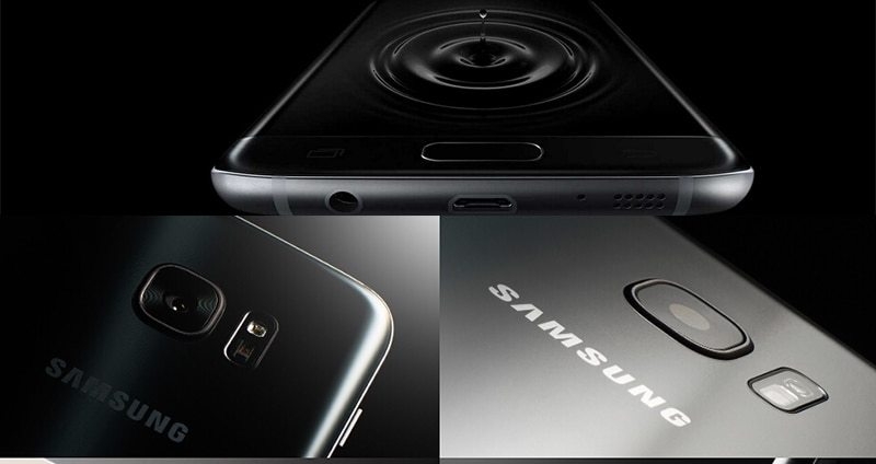 Samsung Galaxy S7 Edge LTE Mobile Phone 5.5" 4GB RAM 32GB ROM 12.0MP Camera NFC Smartphone black 7